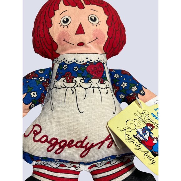 Applause Raggedy Ann Doll 7" Collectible Plush Toy - Picture 5 of 11